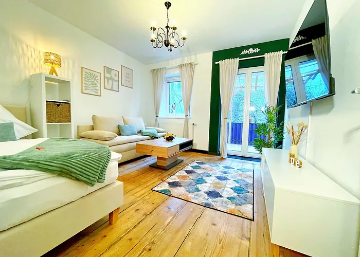 'Goldpath' Passaucity I Central I Oldtown I Balkon I Italien Garden I Stylish I Wiputv foto